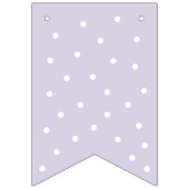 Pastel Sprookje Eerste Verjaardag Wimpel Banner (Eerste vlag)