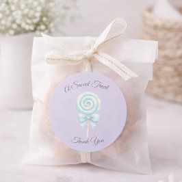 Pastel Sprookjes Zoete Behandeling Favor Sticker