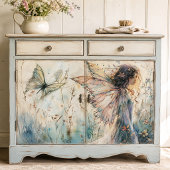 Pastel Sprookjesweide Vlinder & Bloemendecoupage Tissuepapier