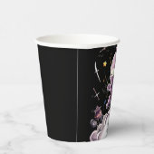 Pastel Spy Ninja Verjaardag Papieren Bekers (Rechts)