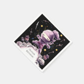 Pastel Spy Ninja Verjaardag Servet (Hoek)