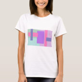 Pastel Squares T-shirt (Voorkant)