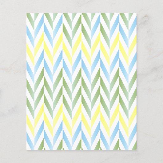 Pastel Squirrel Baby Boy Shower - Vernissen (Achterkant)