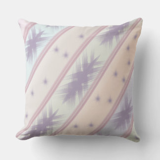 Pastel Star Abstract Throw Pillow Kussen
