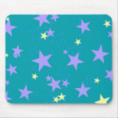 Pastel Star Mousepad Muismat (Voorkant)