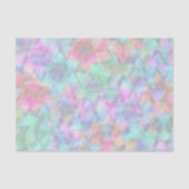 Pastel Star of David Pattern Tissuepapier (Voorkant)