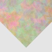 Pastel Star of David Pattern Tissuepapier (Detail)