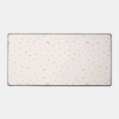 Pastel Star-patroon Bureaumat (Voorkant)