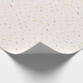 Pastel Star-patroon Cadeaupapier (Hoek)