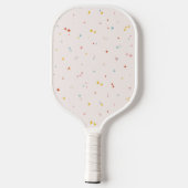 Pastel Star-patroon Pickleball Paddle (Achterkant)