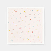 Pastel Star-patroon Servet (Voorkant)