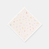 Pastel Star-patroon Servet (Hoek)