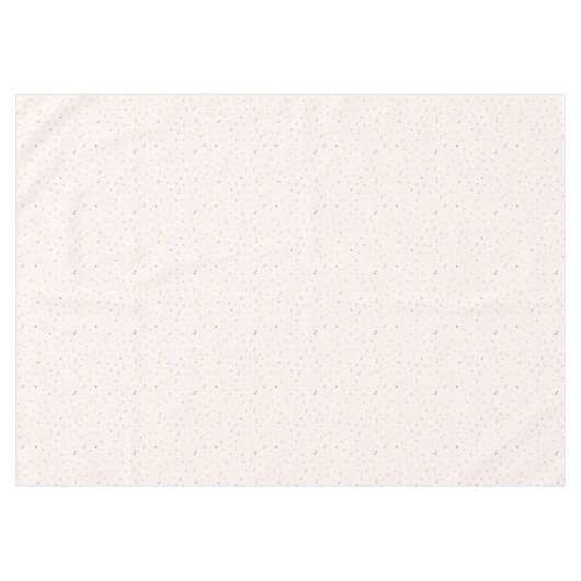 Pastel Star-patroon Tafelkleed (Voorkant (Horizontaal))