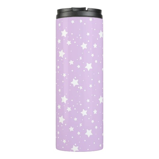 Pastel Star Pattern Thermal Tumb Thermosbeker (Achterkant)