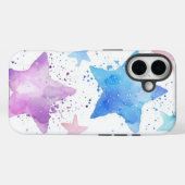 Pastel Stardust Dream Watercolor Telefoonhoes Case-Mate iPhone Case (Achterkant (horizontaal))