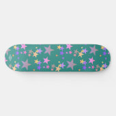 Pastel Stars HAMbWG Skateboard (Horizontaal)