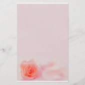 pastel stationery Rose Briefpapier (Voorkant)