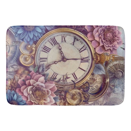 Pastel Steampunk Bath Mat (Voorkant)