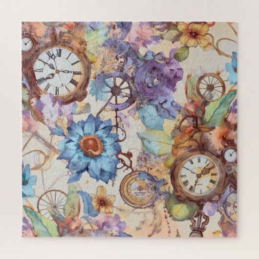 Pastel Steampunk Puzzel (Verticaal)