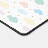Pastel Sterren & Wolken Bureaumat (Hoek)
