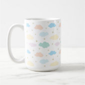 Pastel Sterren & Wolken Koffiemok (Links)