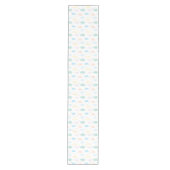 Pastel Sterren & Wolken Medium Tafelloper (Voorkant)
