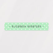 Pastel Stip Kids Naamlabel Labels (Design 2)