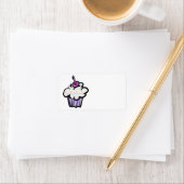 pastel stippen cupcake etiket (Insitu)