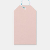Pastel Stippen Ei Gelukkig Pasen Cadeaulabel (Achterkant)