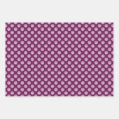 Pastel stippen inpakpapier vel (Voorkant 2)