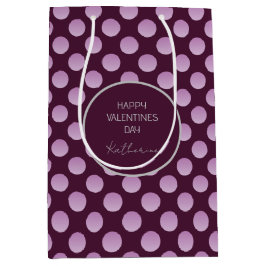 Pastel Stippen Medium Cadeauzakje