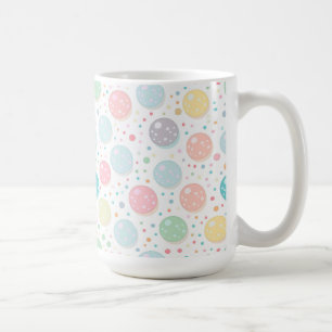 Pastel Stippen On-volmaakt Patroon Koffiemok