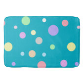 Pastel Stippenpatroon Badmat (Voorkant)