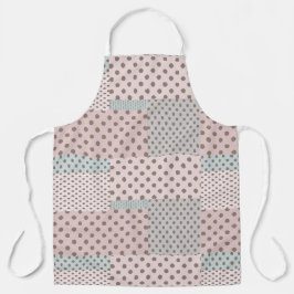 Pastel Stippenpatroon Schort
