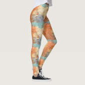 Pastel Storm Wolken Leggings vrouwen (Rechts)