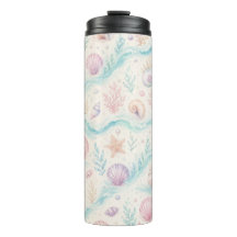 Pastel Strand Esthetische Tumbler
