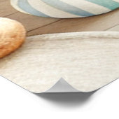 Pastel Strand Kinderkamer Poster (Hoek)