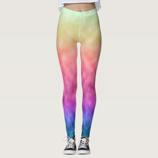 Pastel Stratificatie Leggings (Voorkant)