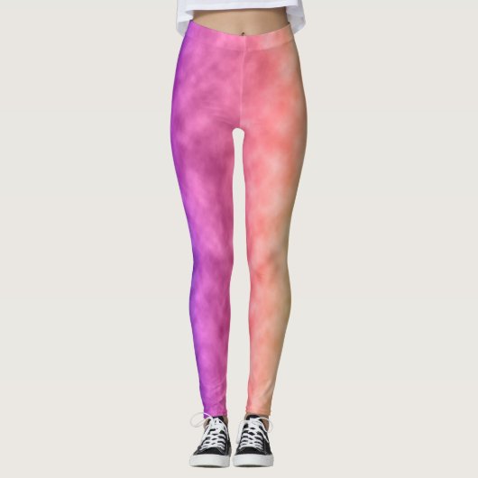 Pastel Stratificatie Leggings (Voorkant)