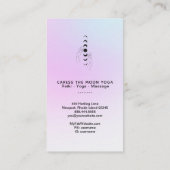 ~* Pastel streelt de maanfasen hemelse handen Visitekaartje (Achterkant)