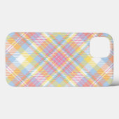 Pastel Streep Plaid Case-Mate iPhone Case (Achterkant (horizontaal))