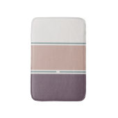 Pastel Strepen-2 – Rustige badkamer streepaccent Badmat (Voorkant Verticaal)