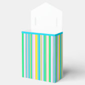 Pastel strepen bedankdoosjes (Geopend)