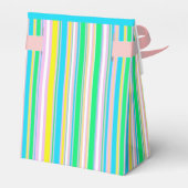 Pastel strepen bedankdoosjes (Achterkant)