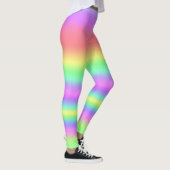 Pastel Strepen Broek Leggings (Rechts)