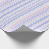 Pastel Strepen Cadeaupapier (Hoek)