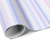Pastel Strepen Cadeaupapier (Rol Hoek)