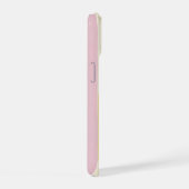 Pastel Strepen Harmonie iPhone 15 Case (Rechterkant)