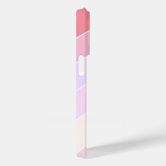 Pastel Strepen Persoonlijk Case-Mate iPhone Case (Achterkant / Rechts)