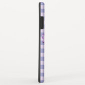 Pastel strepenpatroon met madeliefjes Case-Mate iPhone case (Achterkant/rechts)